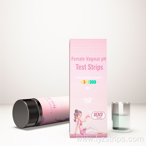 Vaginal Health pH Test Strips Feminine Vaginal PH